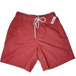 Goodthreads Men's Mineral Red Color  7" Inseam Swim Trunks Size XLarge . NWT